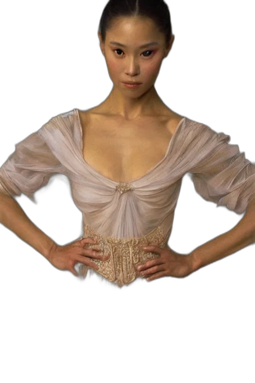 dress, jewelry, staff, crown transparent PNG cut-out