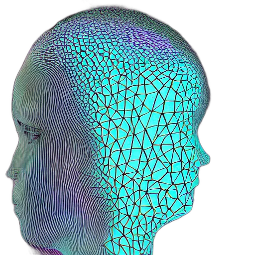face, mask, robot, crown transparent PNG cut-out