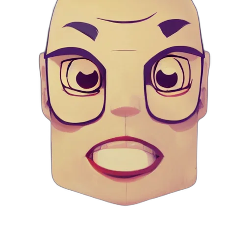 mask, face, robot, crown transparent PNG cut-out