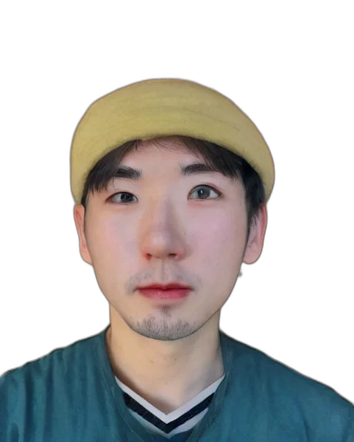 hat, face, staff, creature transparent PNG cut-out