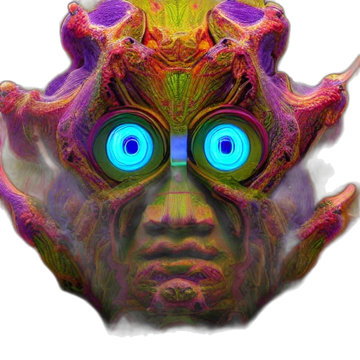 mask, creature, face, dragon transparent PNG cut-out