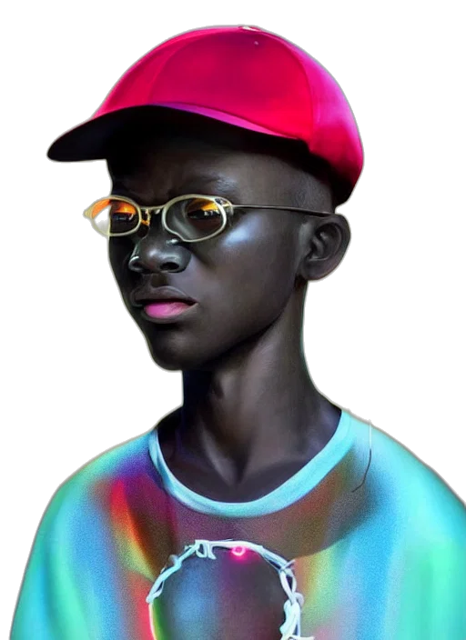 face, hat, jacket, mask transparent PNG cut-out