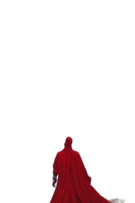 jacket, dress, hat, mask transparent PNG cut-out