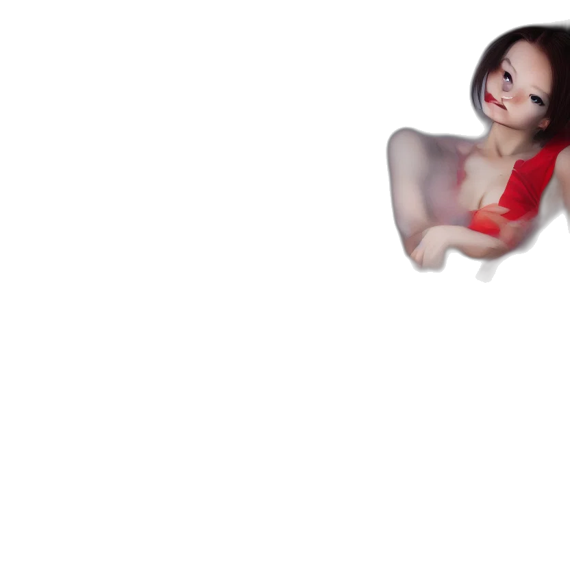 creature, dress, robot, face transparent PNG cut-out