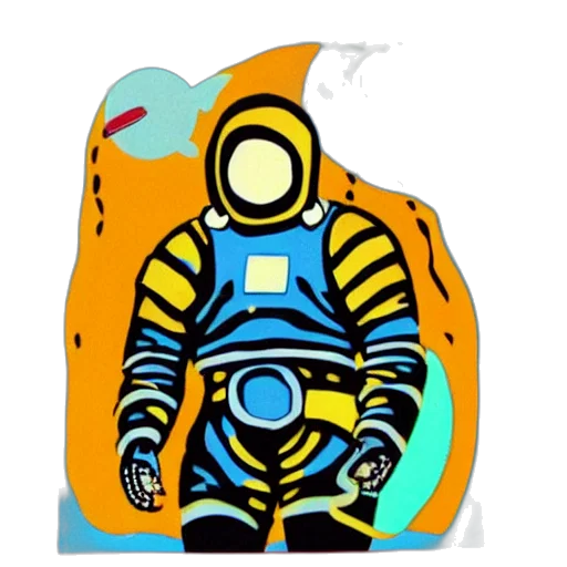 jacket, robot, concept art, comic book art transparent PNG cut-out