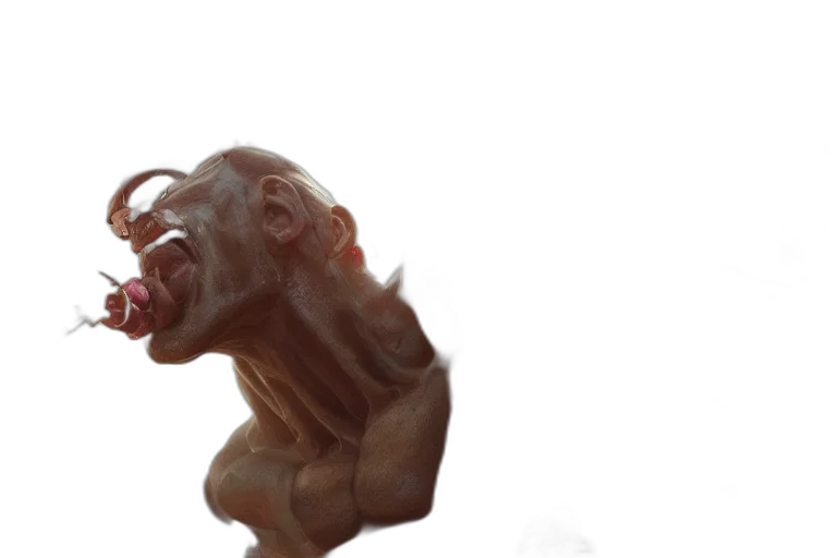 creature, animal, face, mask transparent PNG cut-out
