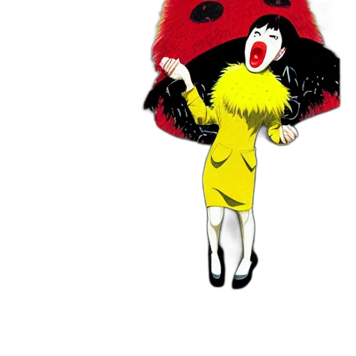umbrella, hat, dress, jacket transparent PNG cut-out