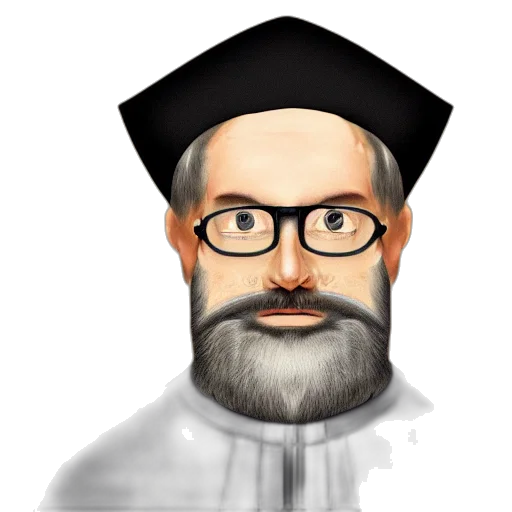 face, staff, photorealistic, cartoon transparent PNG cut-out