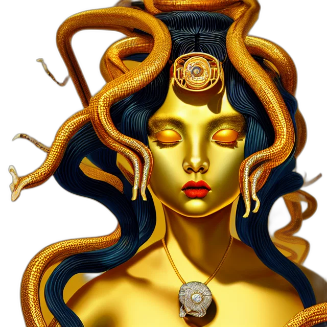 jewelry, crown, mask, fantasy art transparent PNG cut-out