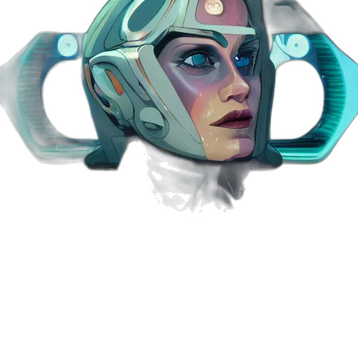 mask, robot, face, staff transparent PNG cut-out