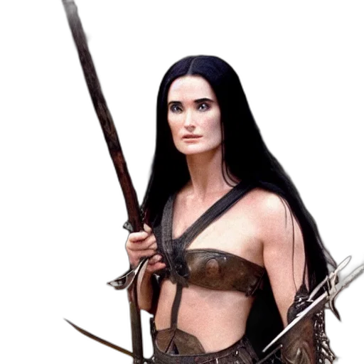 sword, staff, weapon, fantasy art transparent PNG cut-out