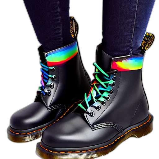 shoes, cyberpunk, 3d render, photorealistic transparent PNG cut-out