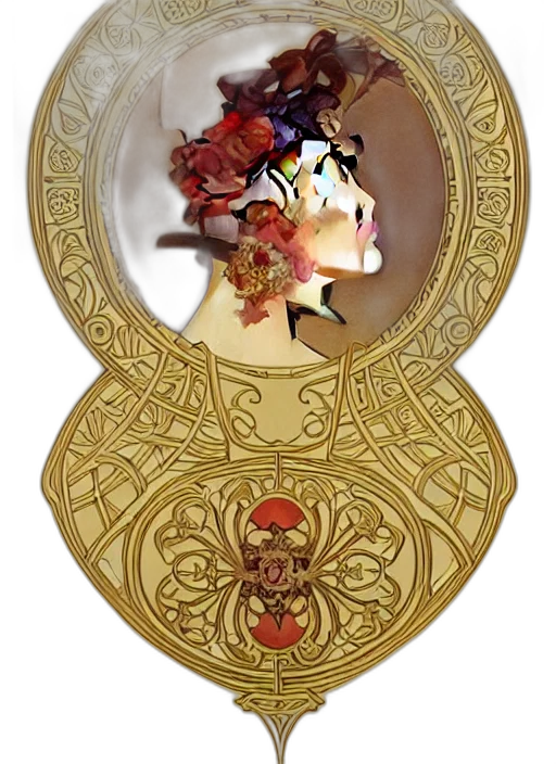 crown, jewelry, mask, face transparent PNG cut-out