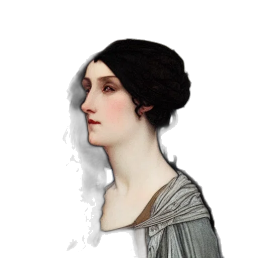 dress, face, jewelry, hat transparent PNG cut-out