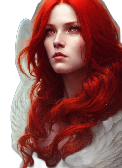 face, fantasy art, photorealistic, comic book art transparent PNG cut-out