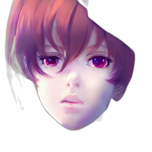 face, mask, robot, crown transparent PNG cut-out