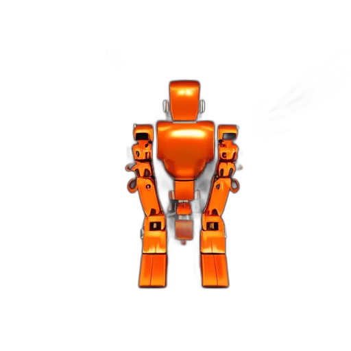 robot, staff, weapon, 3d render transparent PNG cut-out