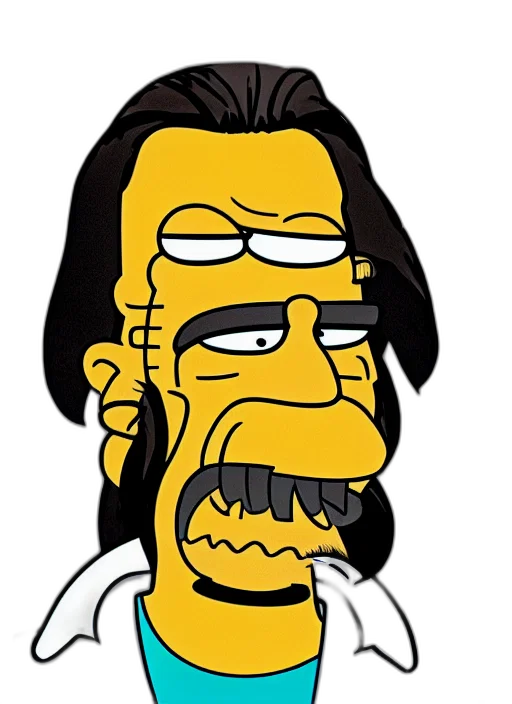 face, cartoon, photorealistic, comic book art transparent PNG cut-out