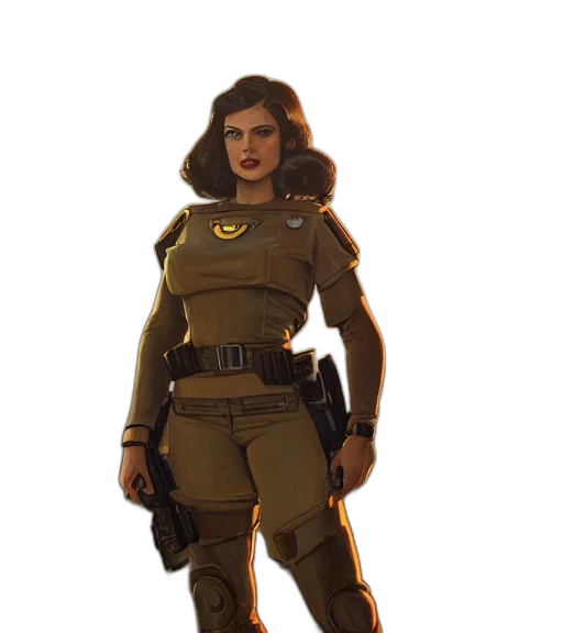 staff, concept art, 3d render, comic book art transparent PNG cut-out
