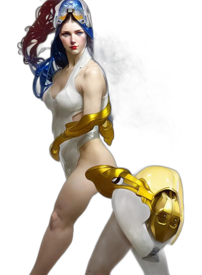 concept art, comic book art, fantasy art, photorealistic transparent PNG cut-out