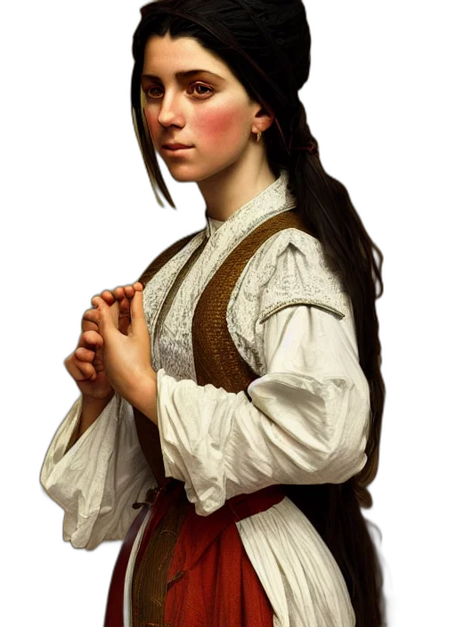 staff, face, jacket, dress transparent PNG cut-out
