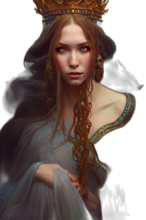 crown, jewelry, face, dragon transparent PNG cut-out