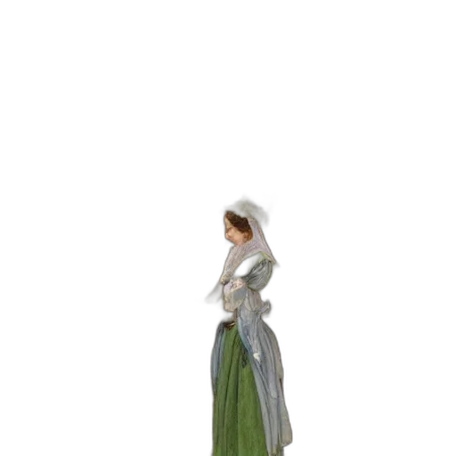 dress, staff, sword, hat transparent PNG cut-out