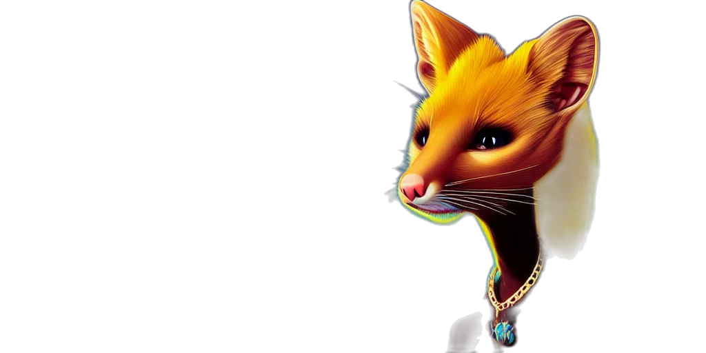 animal, jewelry, 3d render, concept art transparent PNG cut-out