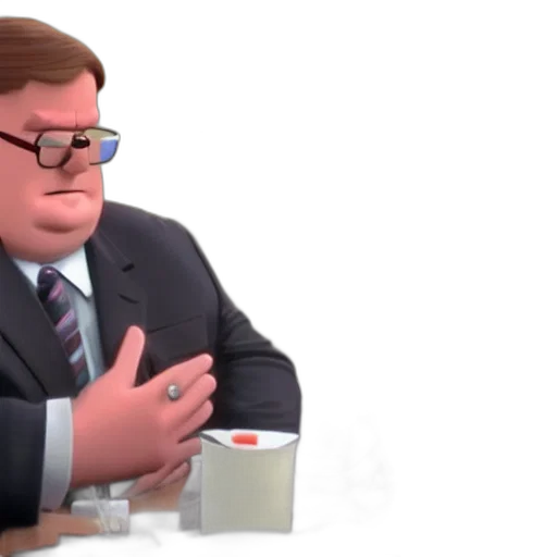 3d render, concept art, cartoon, peter transparent PNG cut-out