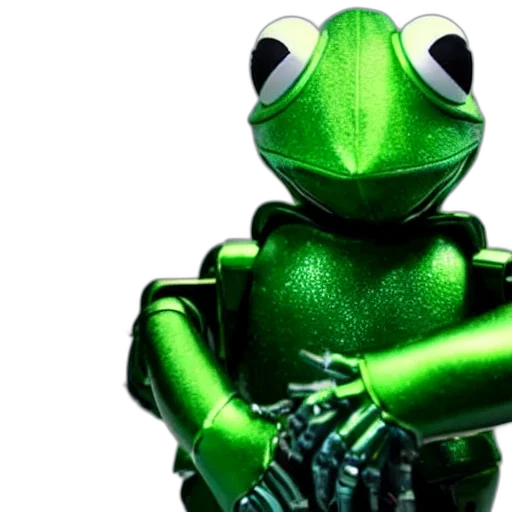 robot, staff, animal, green transparent PNG cut-out