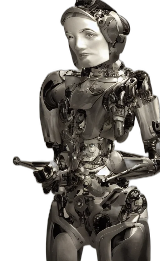 robot, cyberpunk, 3d render, concept art transparent PNG cut-out