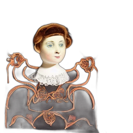 crown, face, jewelry, dress transparent PNG cut-out
