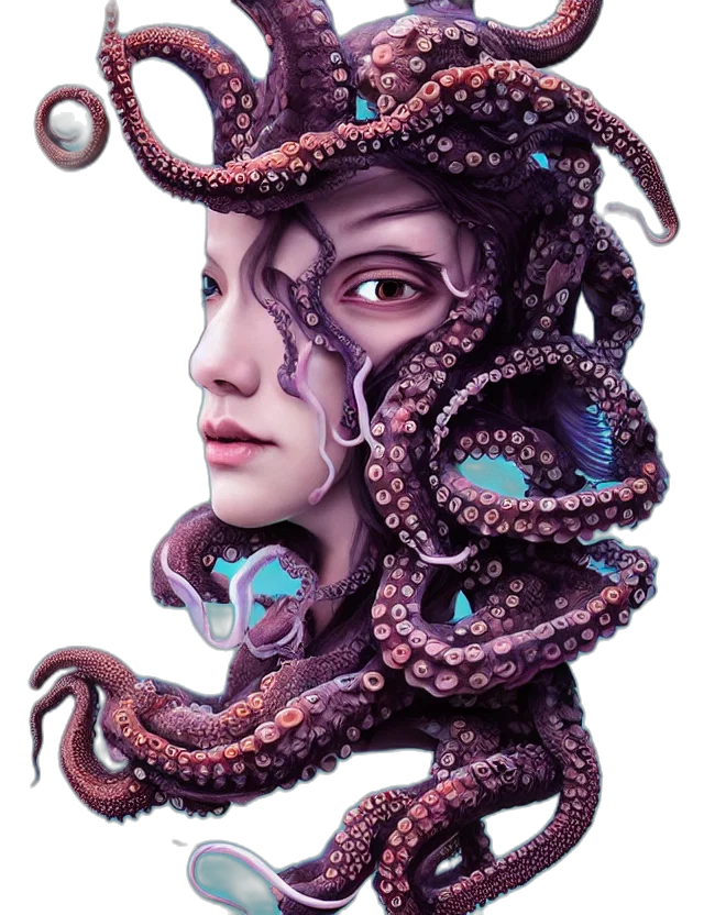 creature, crown, face, mask transparent PNG cut-out