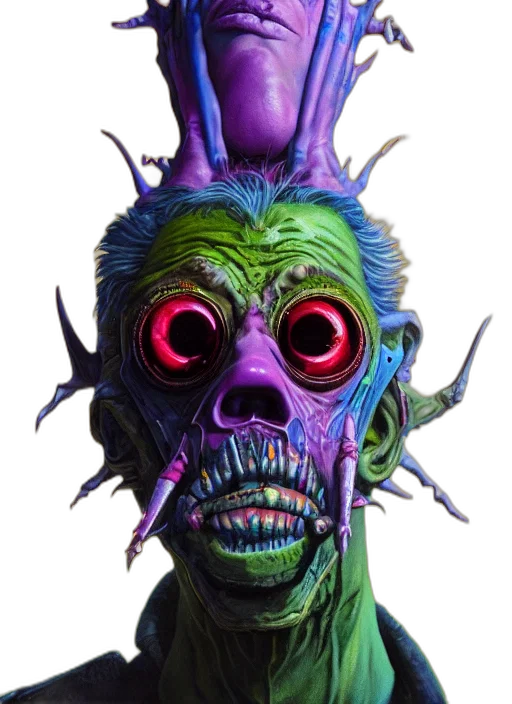 mask, creature, face, staff transparent PNG cut-out