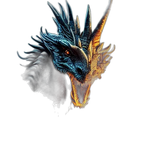 dragon, mask, animal, creature transparent PNG cut-out