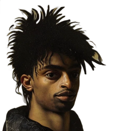 hair, hat, animal, face transparent PNG cut-out