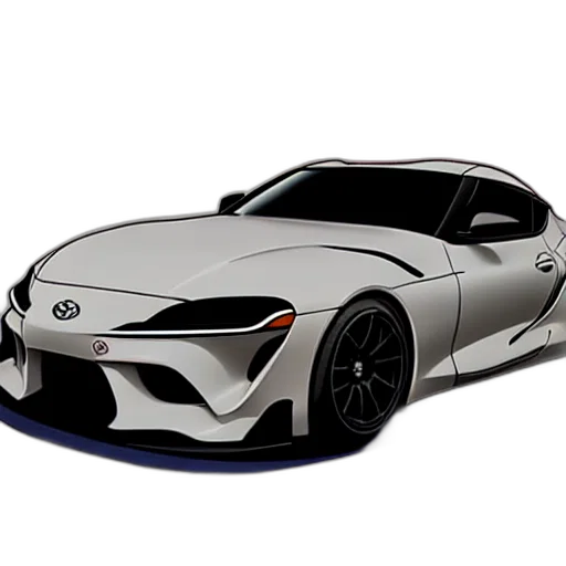 car, weapon, 3d render, photorealistic transparent PNG cut-out