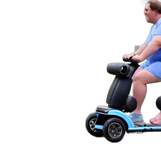 car, vaporwave, morbidly, obese transparent PNG cut-out