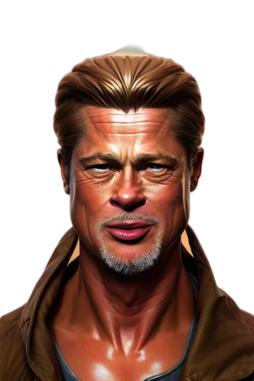 face, staff, photorealistic, comic book art transparent PNG cut-out