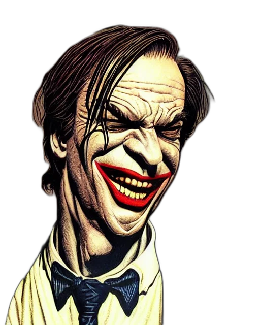 face, mask, comic book art, cartoon transparent PNG cut-out