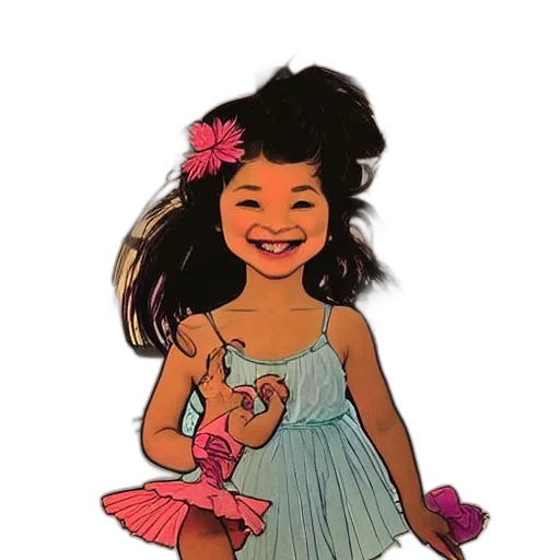 dress, cartoon, concept art, watercolor transparent PNG cut-out