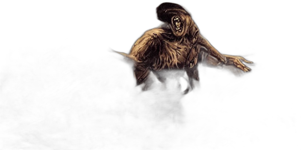 creature, animal, staff, hair transparent PNG cut-out