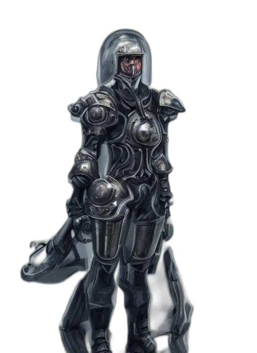 robot, weapon, sword, mask transparent PNG cut-out