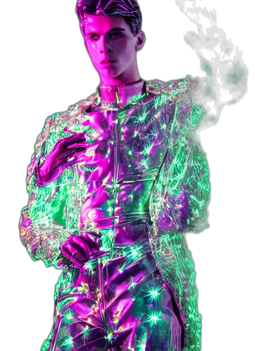 jacket, robot, staff, dress transparent PNG cut-out