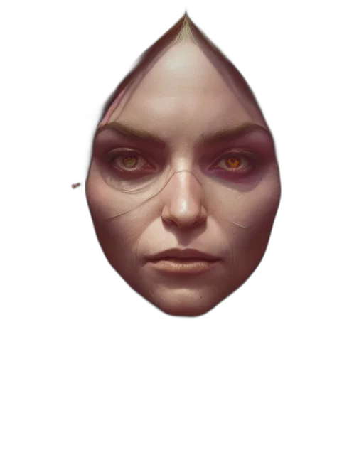 face, mask, robot, crown transparent PNG cut-out