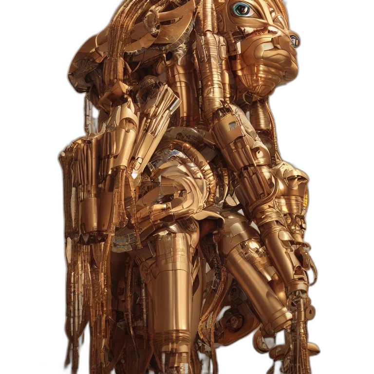 robot, staff, weapon, furniture transparent PNG cut-out