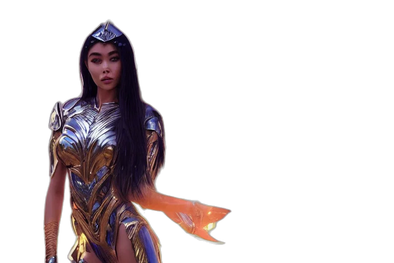 fantasy art, concept art, comic book art, 3d render transparent PNG cut-out