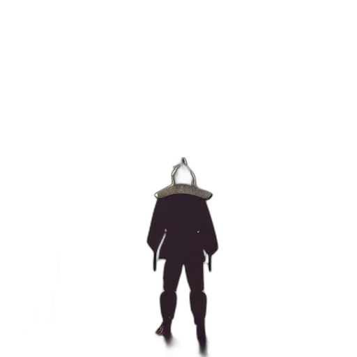 hat, jacket, staff, mask transparent PNG cut-out