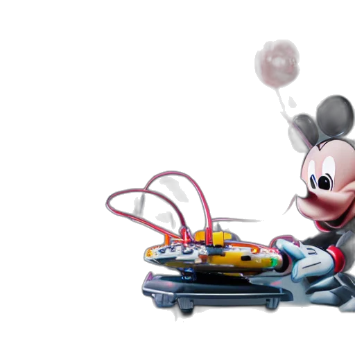 car, robot, 3d render, concept art transparent PNG cut-out
