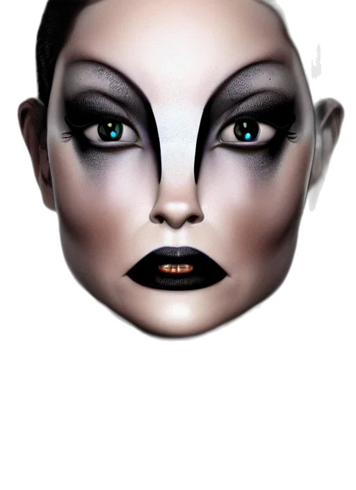 mask, face, creature, robot transparent PNG cut-out